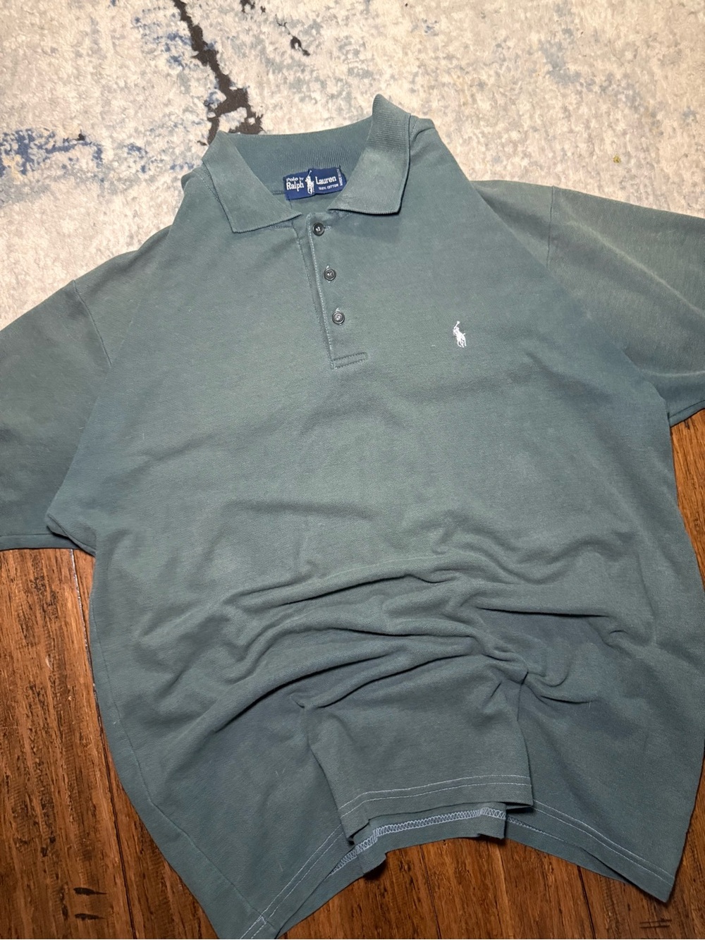 Polo Ralph Lauren Dark Green Polo Shirt Men’s Large